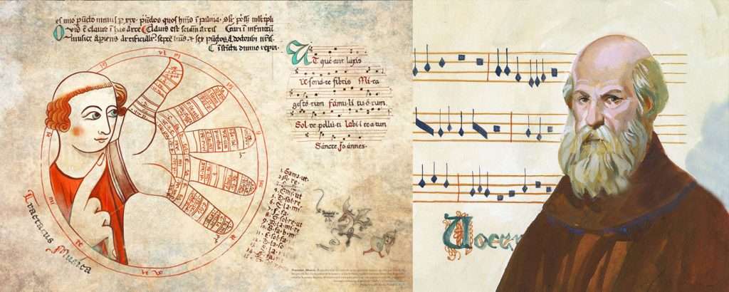 Ancient Grand SOLFEGGIO - Esacordo Guido Monaco D’Arezzo